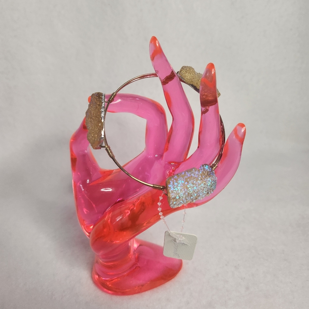 G.comet Acrylic And Metal Bracelet Fashion Jewelry